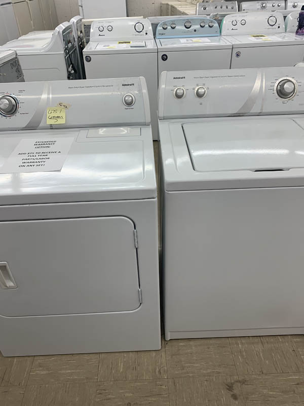 EUBANKS Air Conditioning and Appliance Service | WASHER/DRYER SET FOR A ...